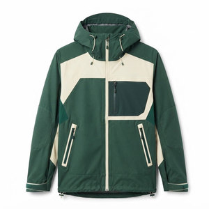 Water Resistant Hiking <b>Jacket</b> <b>Men</b> Hooded <b>Lightweight</b> Outdoor Breathable Full Zip Trekking Trail Walking <b>Jacket</b> - Product Image 1