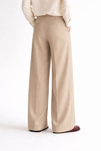 <span class=keywords><strong>Pantaloni</strong></span> in <span class=keywords><strong>velluto</strong></span> <span class=keywords><strong>a</strong></span> <span class=keywords><strong>coste</strong></span> da <span class=keywords><strong>donna</strong></span> con elastico in vita, <span class=keywords><strong>a</strong></span> vita media, vestibilità casual estiva - Product Image 2