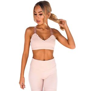 Nouveau soutien-gorge sans couture pour femmes vêtements de sport de fitness vêtements de sport avec logo imprimé personnalisé soutien-gorge de sport pour femmes à vendre - Product Image 1