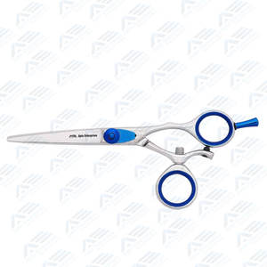 Couronne argentée bord convexe 6.0 pouces 440C cisaillement en acier Salon de coiffure style professionnel Instruments de beauté en acier de haute qualité - Product Image 3