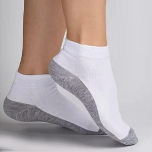 Wholesale High Quality Custom Cotton Crew <b>Sports</b> <b>Socks</b> White Unisex Spring Summer Casual <b>Socks</b> <b>for</b> <b>Men</b> Women - Product Image 1