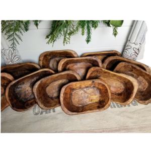 Edium-cuenco de madera para amasar, cuenco de madera para amasar de diferentes tamaños - Product Image 1