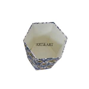 Contenedor de Basura de Cartón con Tapa Abierta y Diseño Floral, Ecológico, con Ruedas, Capacidad Personalizada, Logotipo Personalizado de Alta Calidad para Interiores y Exteriores - Product Image 5