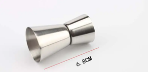 Jarra de Acero Inoxidable Personalizada, Utensilios de Bar de Metal, Jarra de Acero Inoxidable Grabada con Doble Medición - Product Image 3