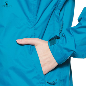 Chaqueta Cortavientos Impermeable Ligera de Punto para Mujer, con Capucha y Cierre Completo, para Deportes al Aire Libre, Correr, Senderismo, Moda Casual de Otoño - Product Image 4
