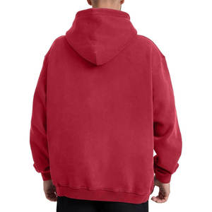 Hot Sale New Arrival Winter Acid Wash Fleece Hoodies for Men Breathable Windproof Printed 100% Cotton Heavyweight Men's Hoodie - Product Image 2