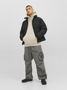 Sweat à capuche en molleton de coton premium pour homme, style streetwear, sweat à capuche décontracté, mode hiver, sweat à capuche chaud en molleton - Product Image 4