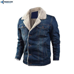 Men's Formal Casual Vintage Streetwear Light Wash Denim Jacket-Breathable Windproof Comfortable Everyday Outerwear - Product Image 5