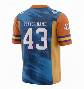 Uniforme Deportivo Personalizado de Fútbol Americano, Transpirable, Ligero, con Impresión por Sublimación, Ropa de Equipo, Proveedor OEM al por Mayor - Product Image 5