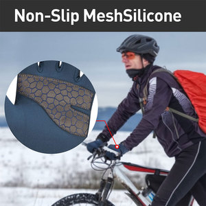 Gants de course d'hiver unisexes de qualité supérieure Tissu doux au toucher Légers Contrôle de l'humidité Séchage rapide Imperméables Protection UV - Product Image 5