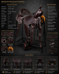 Premium Customized Genuine Leather Wood Tree Jumping Dressage English Horse Saddle Handmade <b>Equestrian</b> Saddle Daily Riding Show - Product Image 6