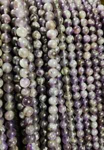 Cuentas de Jade Púrpura Naturales, Lisas y Redondas, para la Fabricación de Joyería DIY, Venta al Por Mayor - Product Image 3