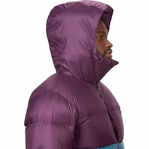 Chaqueta acolchada para hombre de último diseño, muy demandada, de alta calidad, a prueba de viento, con capucha y cremallera, en bloques de color, hecha en Pakistán. - Product Image 5