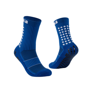 Manufacture Wholesale <b>Long</b> Custom Anti <b>slip</b> Soccer Grip Socks with logo Cotton Socks with Letter Men Sport Socks - Product Image 6