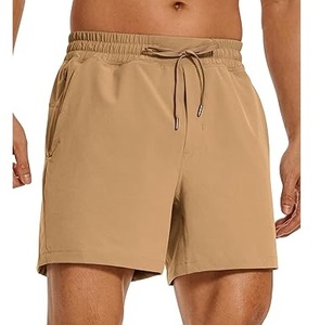 Pantalones Cortos Deportivos para Hombre, Lisos, Ecológicos, de Secado Rápido, para Gimnasio, Running, Fitness, Culturismo, MOQ Bajo, Envío en 2026 - Product Image 1