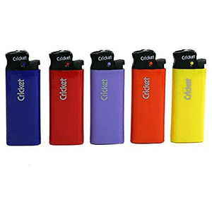 Encendedores de Metal de Lujo Cricket, Multicolores, Resistentes al Viento, Encendedores Cricket Originales Desechables/Recargables, Encendedores de Gas Cricket - Product Image 1