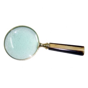 2025 indien artisanat oeil verre Antique Design Vintage Look nouveau haute qualité en laiton loupe oeil Bronze couleur lecture - Product Image 4
