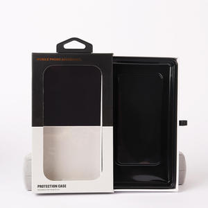 Caja de Cartón Negra para Empaque de Productos Electrónicos, Audífonos, Cable USB, Cable de Carga, Accesorios, Cajas de Papel Personalizadas - Product Image 5