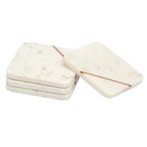 Sous-plat octogonal en marbre et acacia, design rustique écologique, isolant thermique, pour la maison, anti-brûlure, pour bols et tasses - Product Image 4