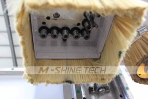 Router ATC kayu 3D 2130 putar samping, mesin Router kayu 4 sumbu ATC CNC dengan 5 + 4 perangkat bor dan sumbu putar - Product Image 2
