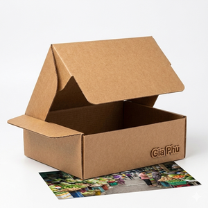 Custom Printed Corrugated Mailer <b>Box</b> Personalized Color Logo Luxury Gift Packaging <b>Box</b> For Ecommerce <b>Shipping</b> Wholesale - Product Image 2