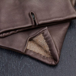 Best Professional Leather Gloves Customized Heat-Resistant Safety Gloves for Outdoor Party Easy <b>Care</b> Plain Style for Winter - Product Image 3