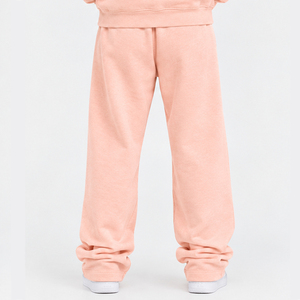 Pantalones Deportivos Personalizados para Mujer, Estilo Casual, de Poliéster y Algodón, de Pierna Ancha, con Estampado Puff y Ajuste Cómodo para Uso Diario - Product Image 2