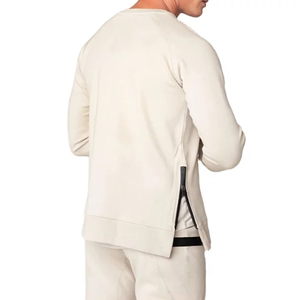 Sudadera con Cuello Redondo, Forro Polar, Invierno, Color Sólido, Logotipo Personalizado Impreso, Sudaderas con Capucha OEM - Product Image 5
