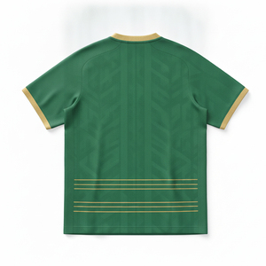 Ensemble de maillots de football Dry Fit imprimés par transfert thermique, personnalisables avec nom et lettres d'équipe, kits d'uniformes de football en gros, haute élasticité pour équipes - Product Image 3
