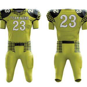 Uniforme de Fútbol Americano Profesional, Tela de Poliéster Resistente con Ajuste Flexible para Movimientos de Alta Velocidad y Comodidad del Jugador - Product Image 1