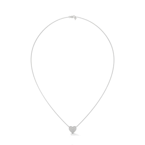 Collar con Colgante de Plata de Ley, Diamante de Corte Esmeralda Cultivado en Laboratorio, Estilo Elegante para Uso Diario de Mujer - Product Image 3