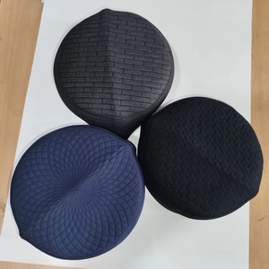 Gorro de Oración Musulmán Árabe para Hombre, Calidad de Exportación |   Kufi Bordado de Algodón Premium |   Ropa Casual y Religiosa - Product Image 1