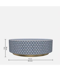 Meuble de salon noir en os incrusté, artisanat moderne sur mesure, F S INTERNATIONAL, provenant de l'Uttar Pradesh - Product Image 4