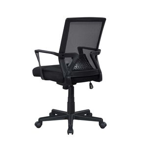 Silla de Oficina Ergonómica Transpirable con Respaldo Medio de Malla, Cómoda Silla de Escritorio - Product Image 2