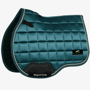 Tapis de selle pour chevaux de haute qualité, excellente qualité, tissu satiné en soie, tapis de selle tout usage, Jungle - Product Image 1