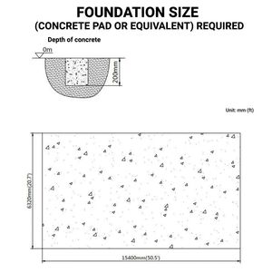 Serra TMG 20FT X 50FT per Grow Tent, con Copertura in Rete Leno Ripstop da 12 Mil, Finestre a Rullo per Cold Frame, Tetto a Punta per Fattorie - Product Image 4