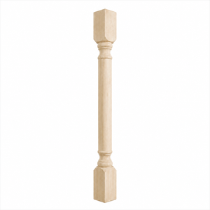 Pieds de meubles modernes et élégants en bois massif pour îlots de cuisine, armoires et tables à manger - Product Image 1