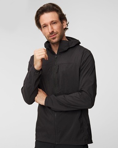 Chaqueta Cortavientos Ligera, Informal, con Capucha, para Invierno, Resistente al Viento, para Hombre, Reversible, Plegable, para Senderismo y Viajes - Product Image 5