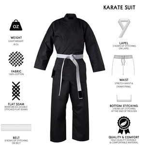 Ropa de Artes Marciales en Oferta, Equipo de Entrenamiento de Combate, Trajes de Artes Marciales Ligeros, Uniforme de Taekwondo Más Vendido - Product Image 2