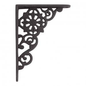 Iron <b>Shelf</b> Bracket Featuring Durable Metal Construction For Functional <b>Wall</b> Mounted <b>Storage</b> And Display - Product Image 2