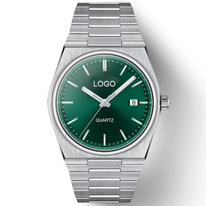 Reloj de Pulsera de Cuarzo Miyota para Hombre, Luminoso, con Logotipo Personalizado al por Mayor, de Acero Inoxidable, Resistente al Agua 5ATM, Marca Privada - Product Image 2