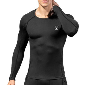 Chemises de compression tricotées de haute qualité avec tissu respirant, écologiques et légères pour les séances d'entraînement, de course et de sport - Product Image 3