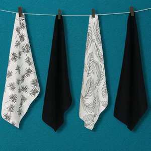 Essuie-tout en coton, best-seller, léger, séchage rapide, avec finition brodée, au prix d'usine - Product Image 3