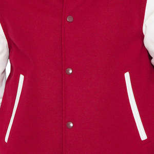 Men's Winter Custom Embroidered <b>Patch</b> Front Vintage Letterman Varsity <b>Jacket</b> Canvas Shell Cotton Sleeves Breathable High Quality - Product Image 6