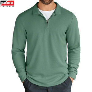 Comfortable Fit <b>Long</b> <b>Sleeve</b> <b>Polo</b> <b>Shirt</b> For <b>Men</b> Cotton Fabric Bulk Order Supplier - Product Image 1