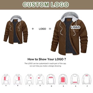 Top Fashion Direct Selling Long <b>Quilted</b> Jacket Plaid Pattern Canvas Fabric Cotton Bamboo Fiber Stand <b>Winter</b> Men's Eco-Friendly - Product Image 6