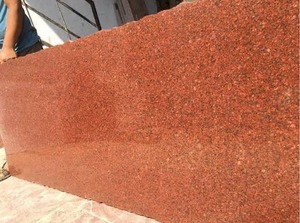 Dalles de granit rouge Kharda en promotion avec finition polie pour cuisines résidentielles et commerciales, comptoirs de salle de bain, revêtements de sol et murs - Product Image 2