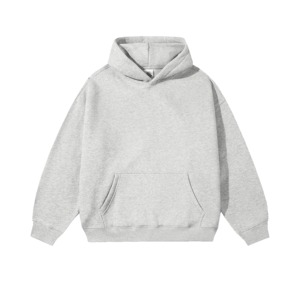 Sudadera con capucha extragrande personalizada para hombre, de algodón 100% de alto gramaje, con capucha y pantalones lisos para hombre - Product Image 5