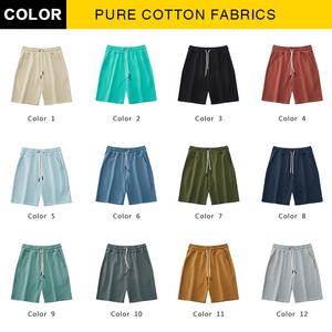 Nuevos Pantalones Cortos Deportivos de Moda para Hombre, Casuales, Tejidos, Ecológicos, Transpirables, de Algodón Sólido, para Fitness - Product Image 6