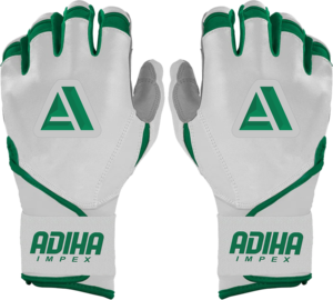 High Quality Leather Customizable Baseball Batting Gloves premium leather Closure type <b>hook</b> and loop - Product Image 1
